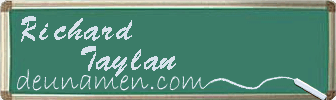 Richard Taylan Visitenkarte